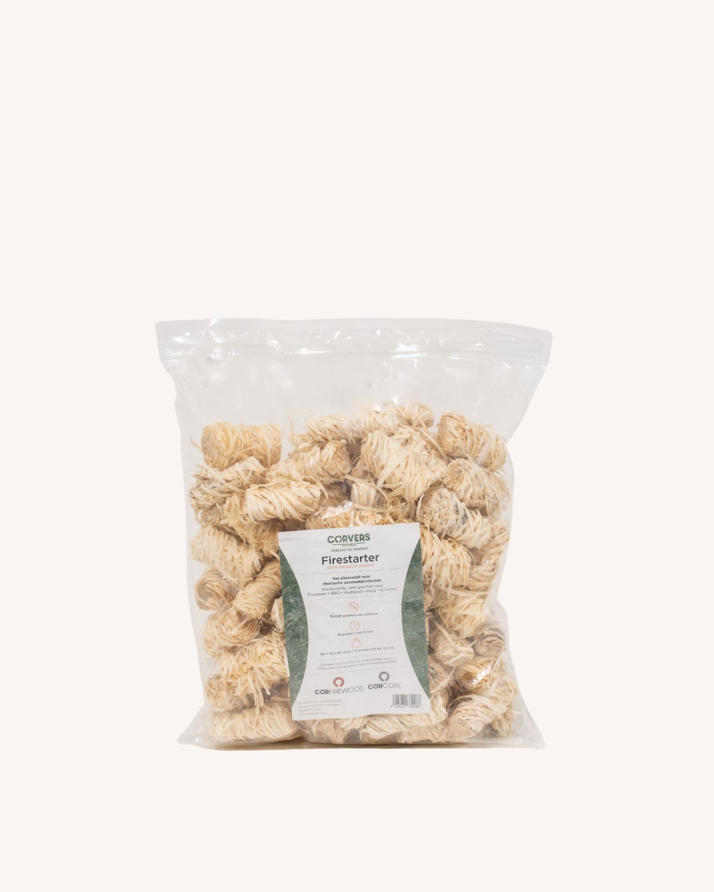 Aanmaakwokkels - 1 kg