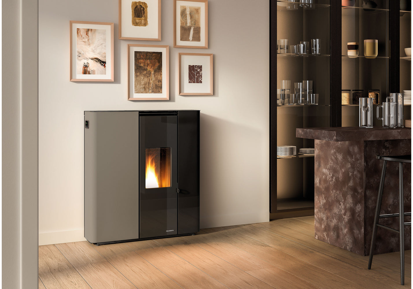 Pelletkachel Ecofire Scarlet Lux