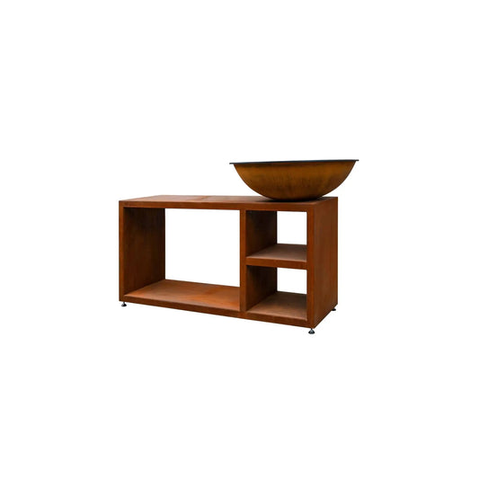 Piatto Tavolo - Corten - Medium